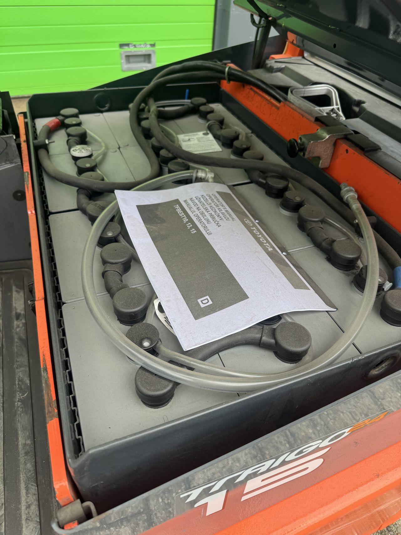 Super nette Toyota 7FBEST15, Triplex 5,00M, accu 2023