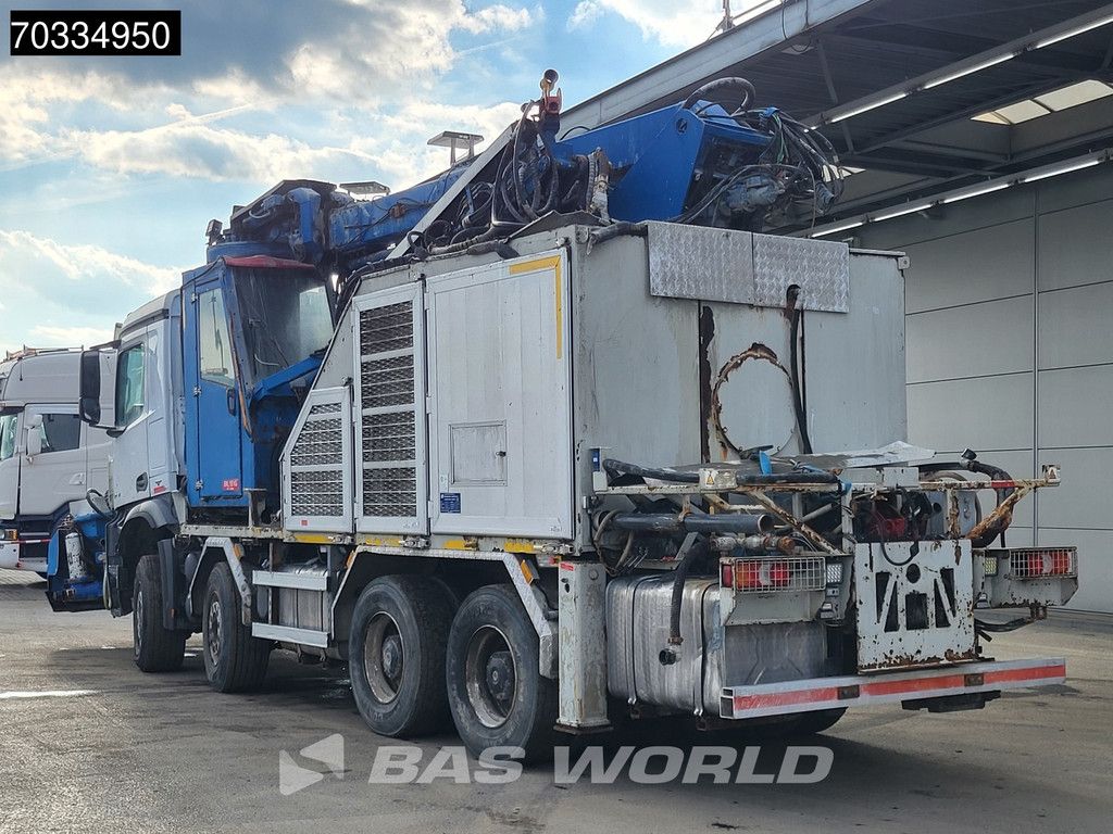 Mercedes Actros Actros 3242 8X4 AMV 7450D Concrete sprayer Full Steel Big-Axle Automatic Euro 6