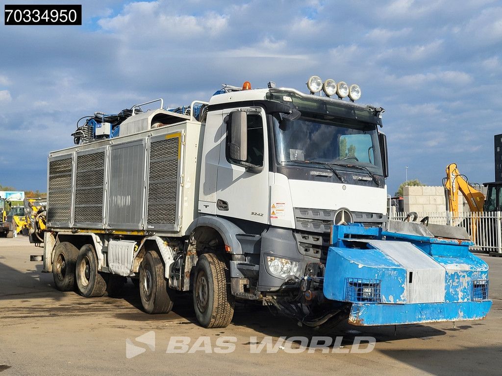 Mercedes Actros Actros 3242 8X4 AMV 7450D Concrete sprayer Full Steel Big-Axle Automatic Euro 6