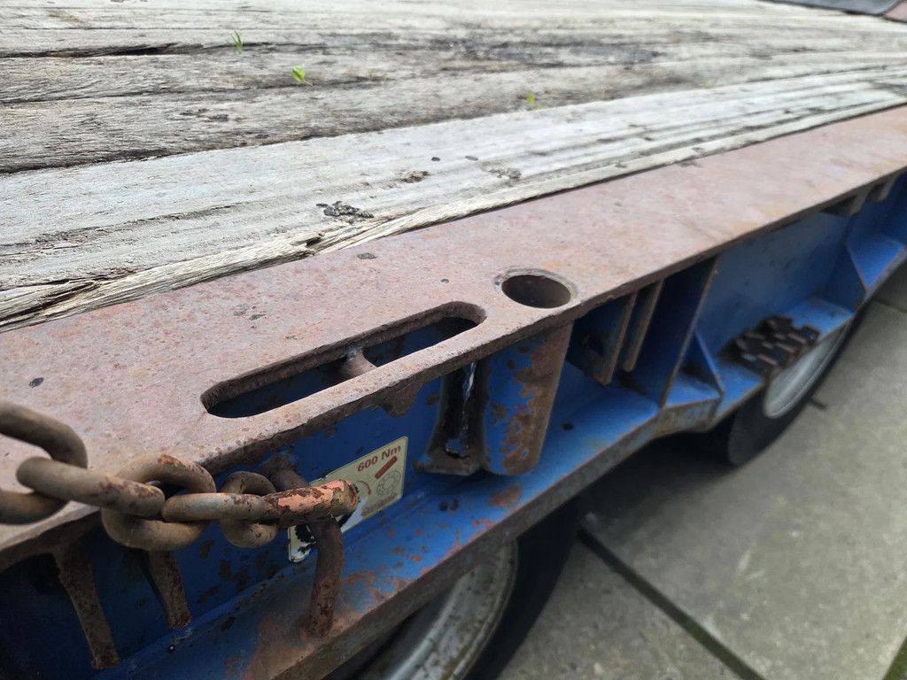 Nooteboom ASD 40 22 4 as bladgeveerd hydr rampen