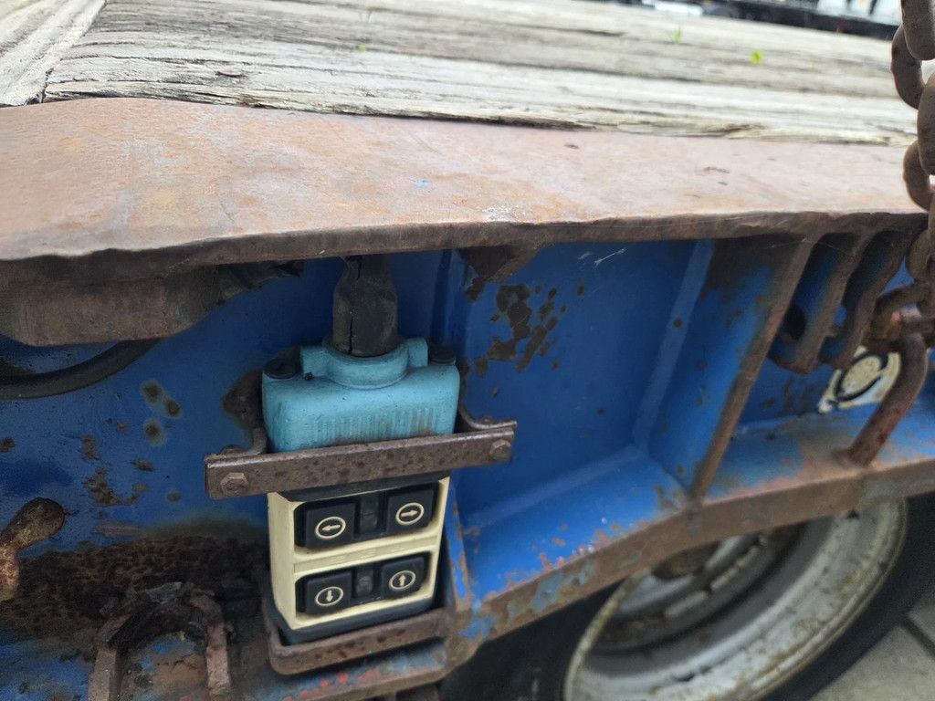 Nooteboom ASD 40 22 4 as bladgeveerd hydr rampen
