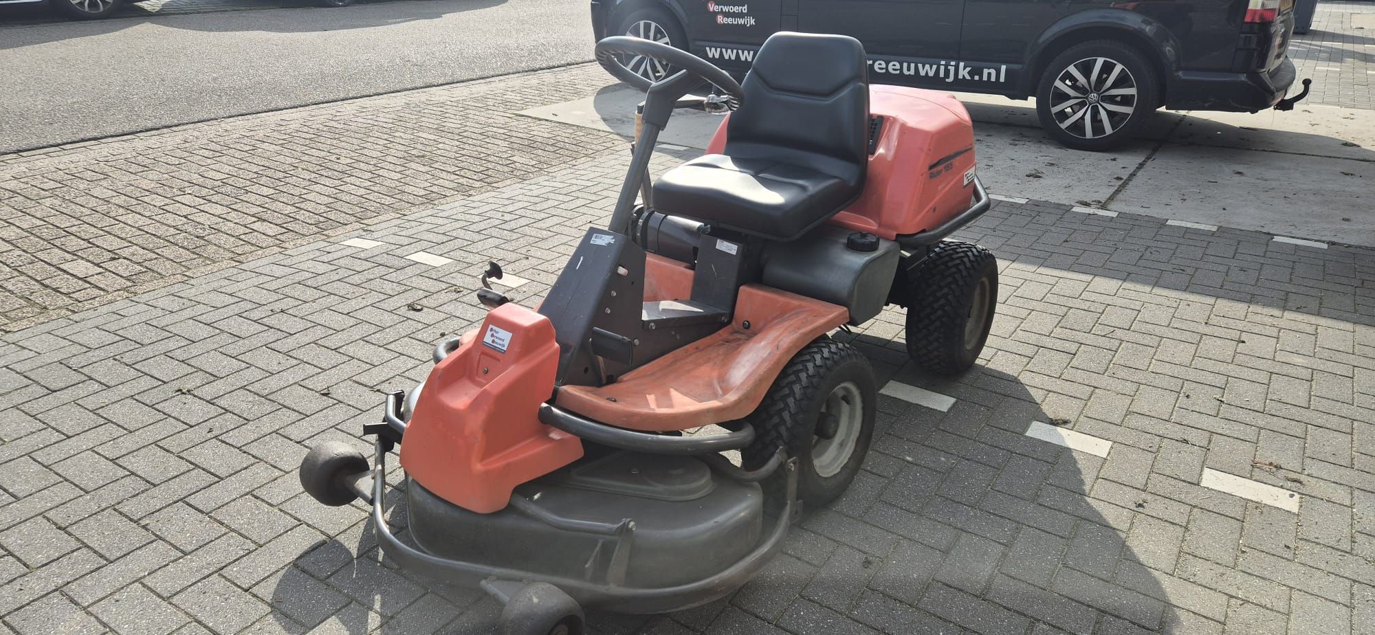 Nette Husqvarna Rider 155 Zitmaaier te koop!