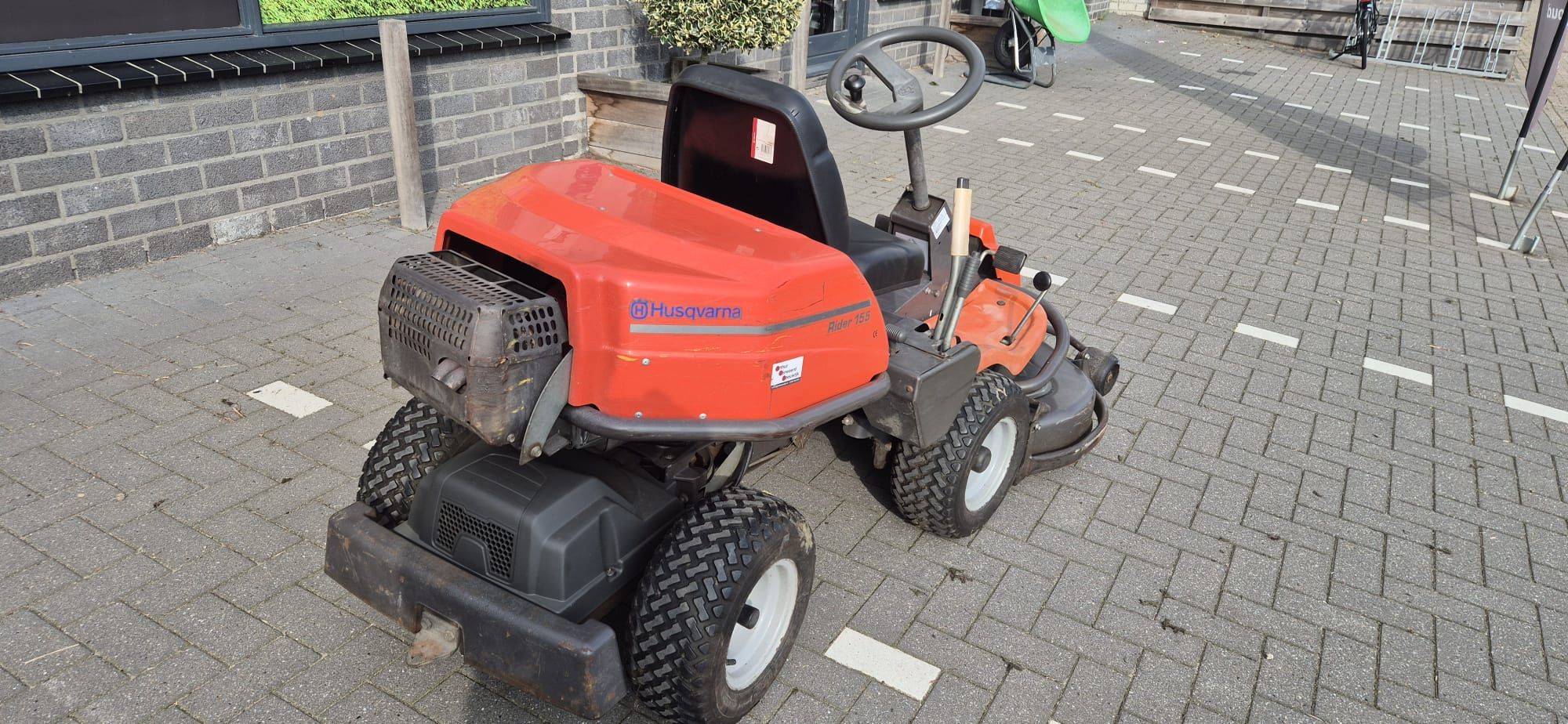 Nette Husqvarna Rider 155 Zitmaaier te koop!