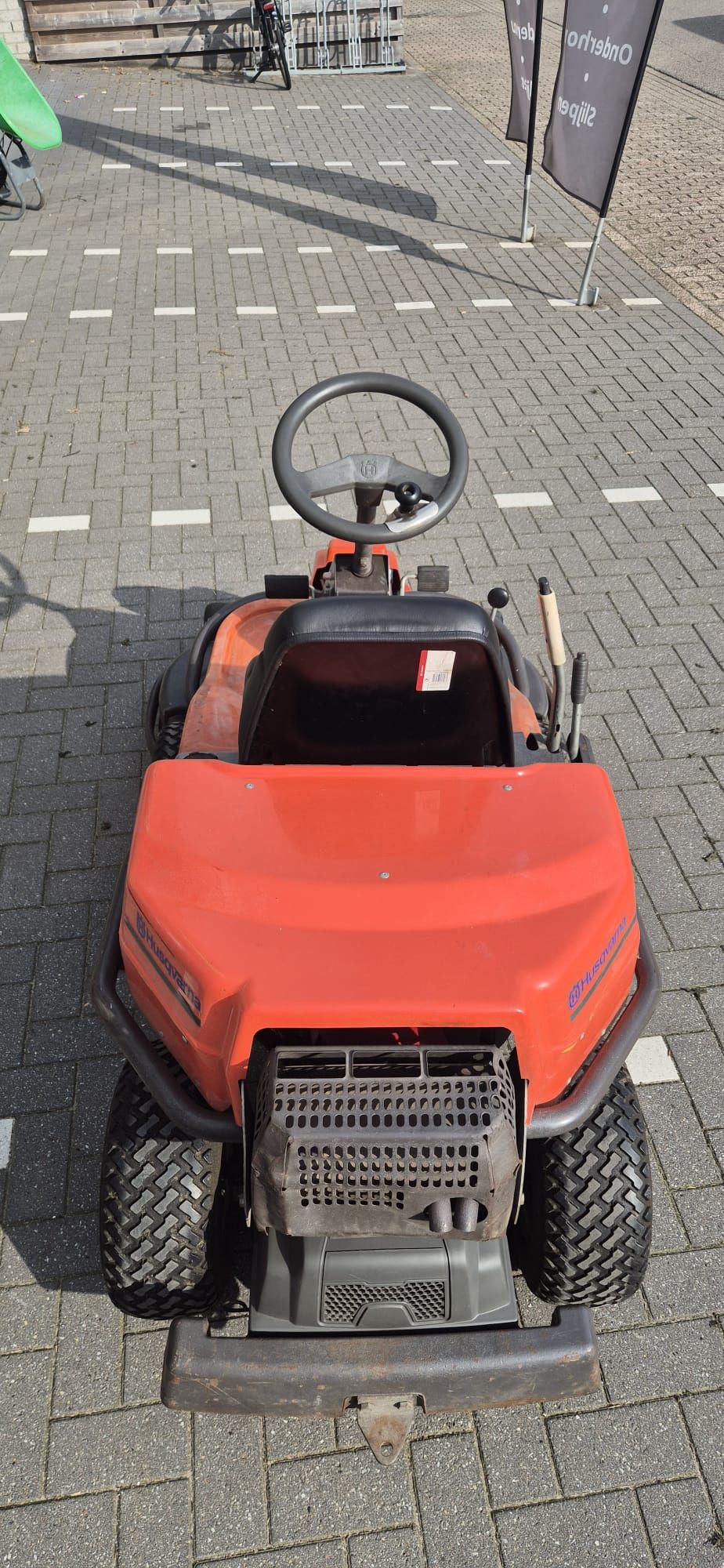 Nette Husqvarna Rider 155 Zitmaaier te koop!