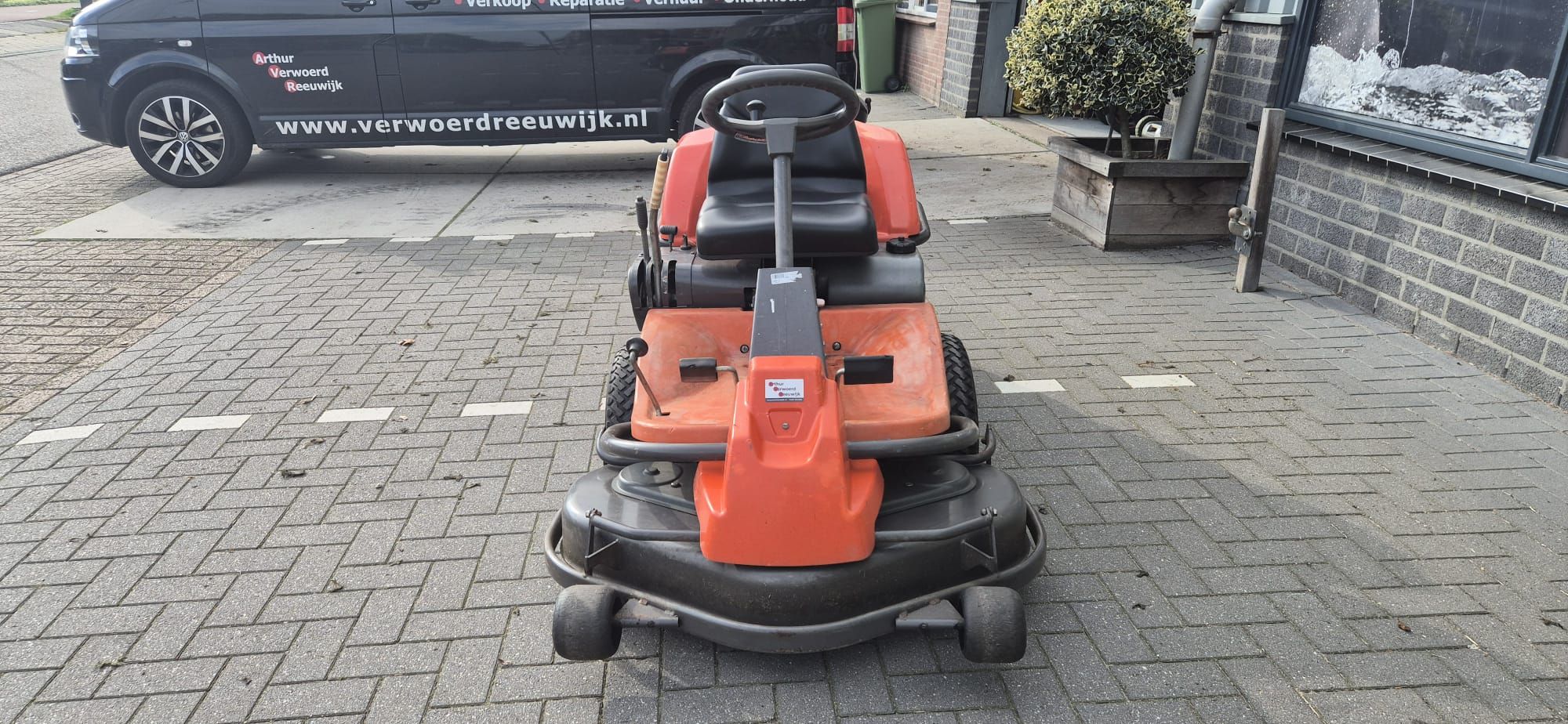 Nette Husqvarna Rider 155 Zitmaaier te koop!