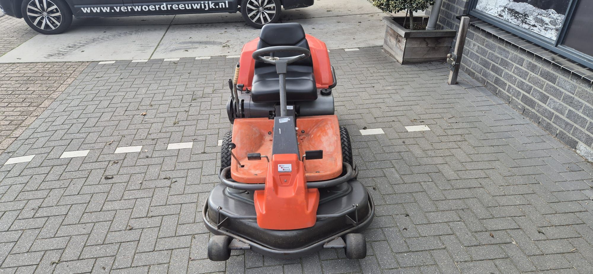 Nette Husqvarna Rider 155 Zitmaaier te koop!