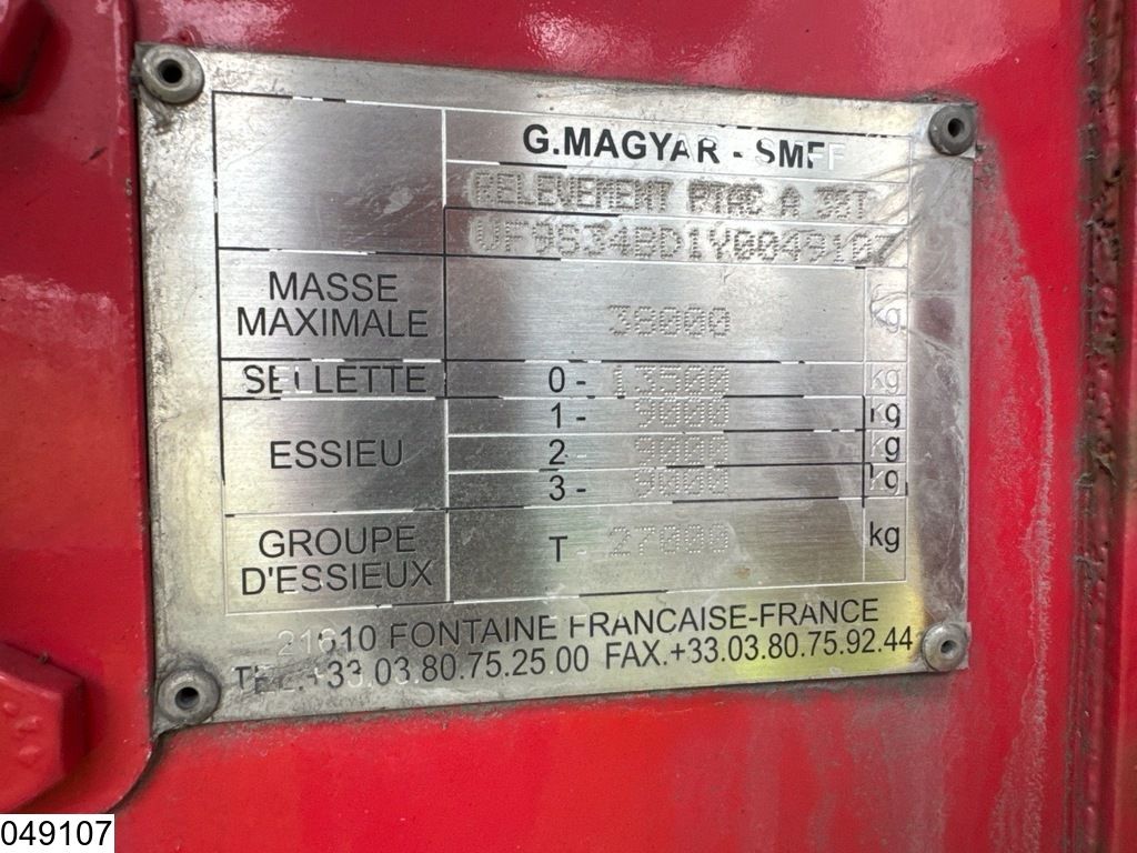 Magyar Food 26,000 litres, 1 compartment