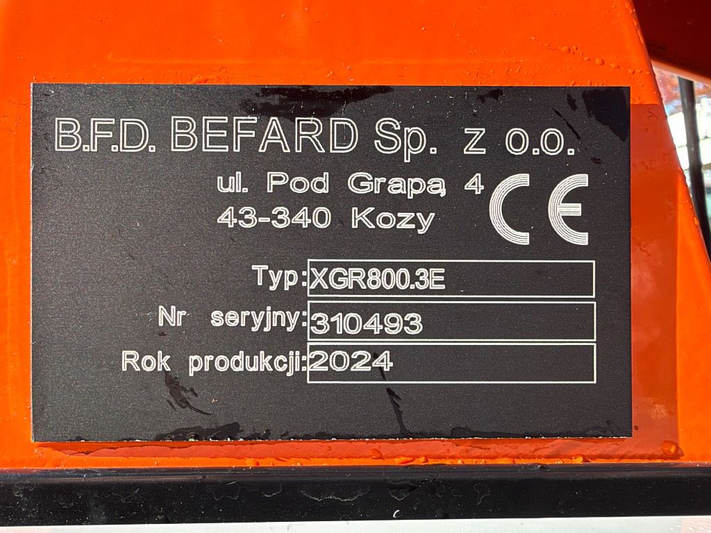 Befard XGR 800.3 E Vacuumheffer
