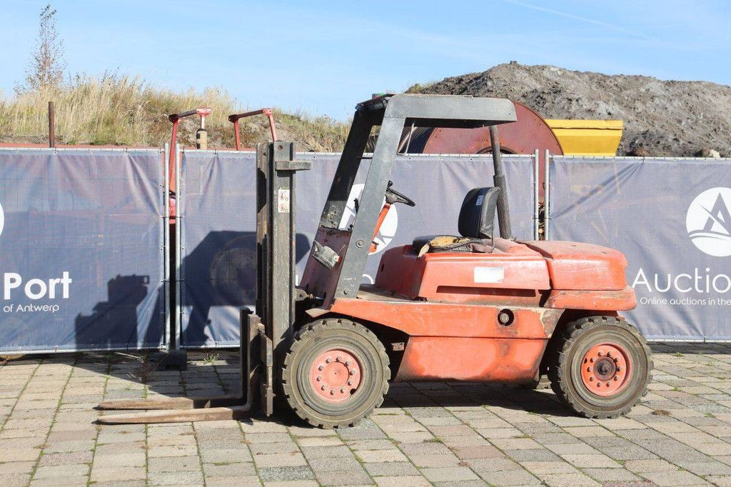 Linde H40D Diesel Forklift 4000kg 5.05m 1980