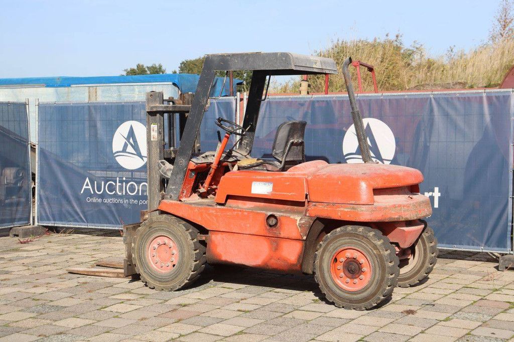 Linde H40D Diesel Forklift 4000kg 5.05m 1980