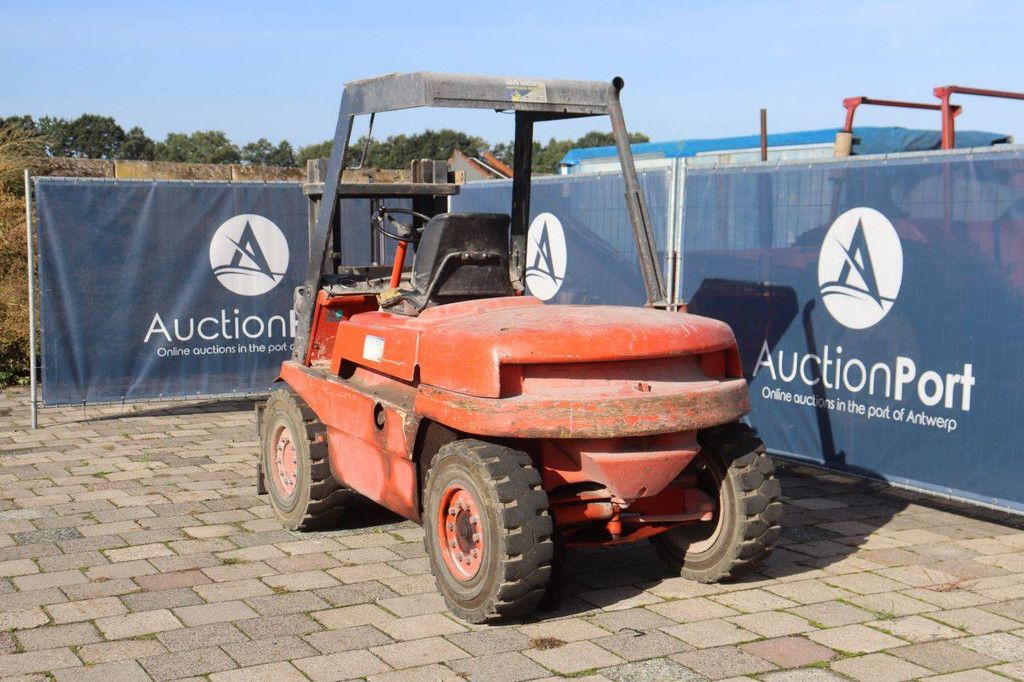 Linde H40D Diesel Forklift 4000kg 5.05m 1980