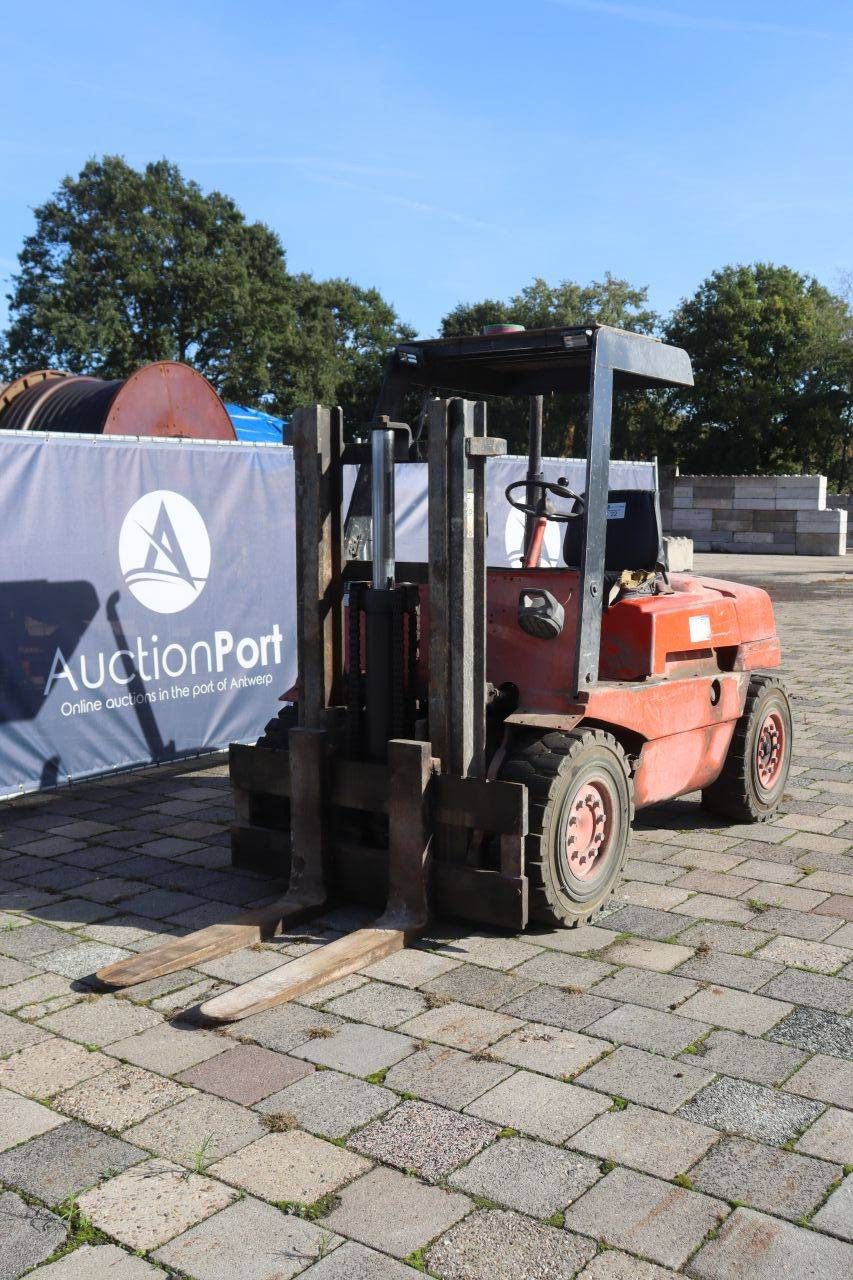Linde H40D Diesel Forklift 4000kg 5.05m 1980