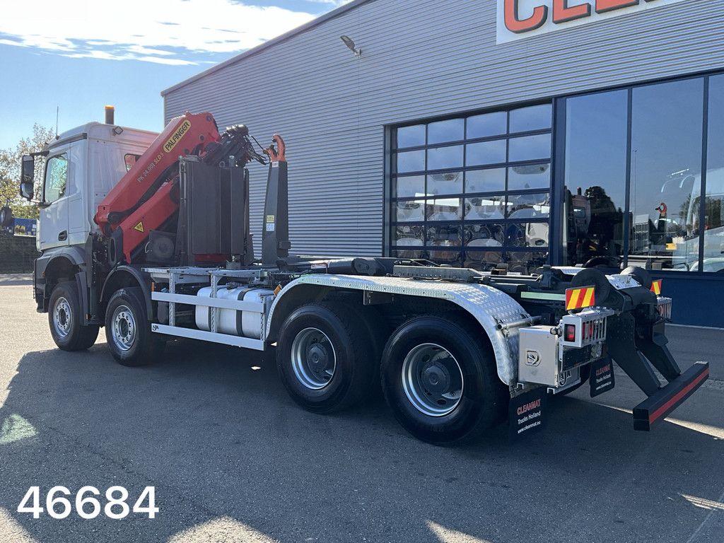 Mercedes-Benz Arocs 4145 8x4 Palfinger 24 Tonmeter laadkraan
