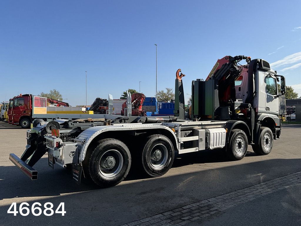 Mercedes-Benz Arocs 4145 8x4 Palfinger 24 Tonmeter laadkraan