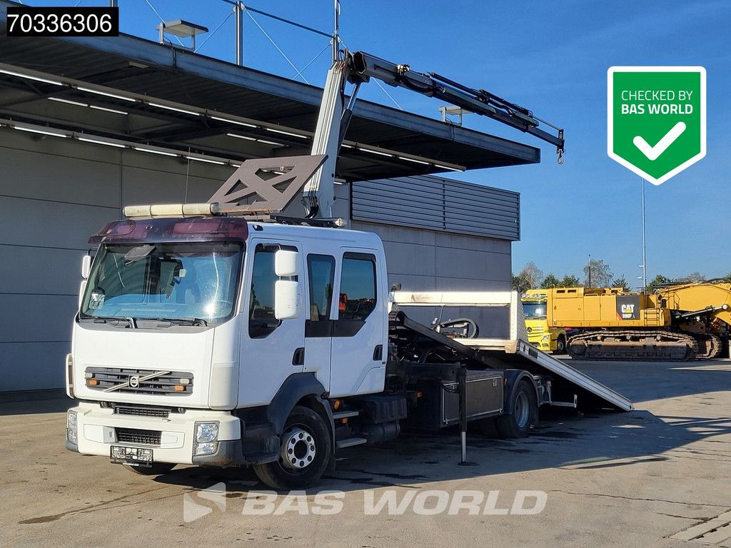 Volvo FL FL 240 4X2 Century Recovery truck Winch FASSI F80A.23 Crane Kran Manual Euro 4