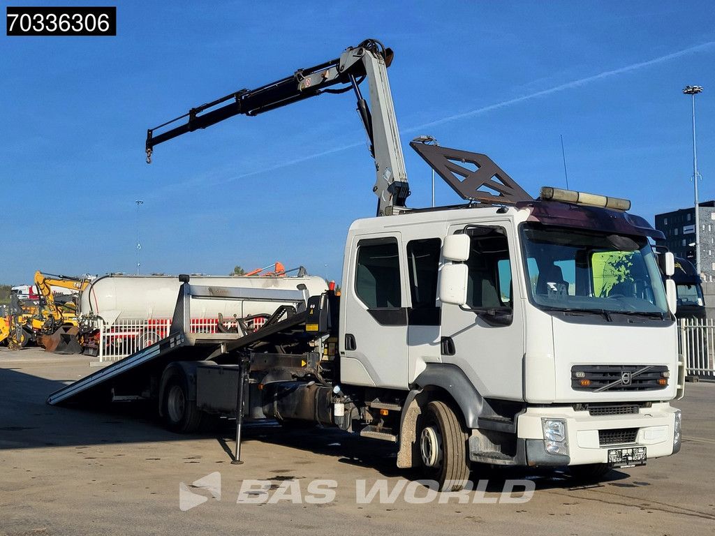 Volvo FL FL 240 4X2 Century Recovery truck Winch FASSI F80A.23 Crane Kran Manual Euro 4