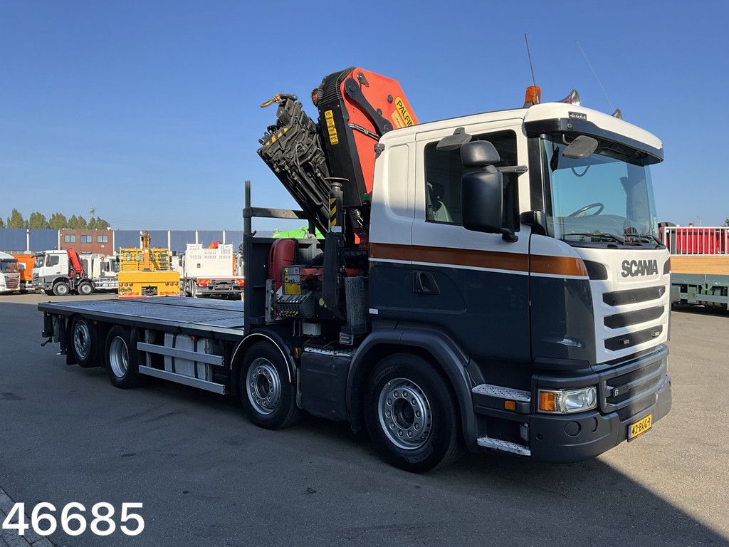 Scania G 410 8x2 Euro 6 Palfinger 41 Tonmeter laadkraan Just 329.731 km!