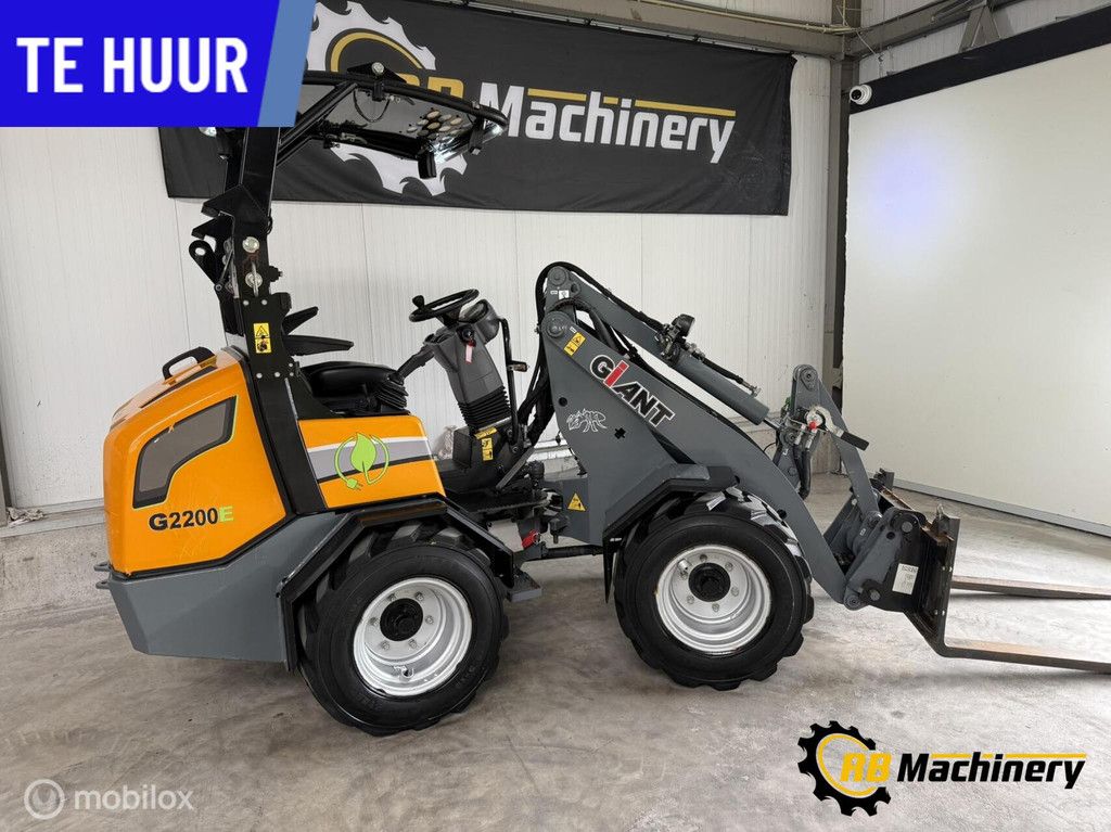 Mini shovel/wiellader te huur Heerenveen