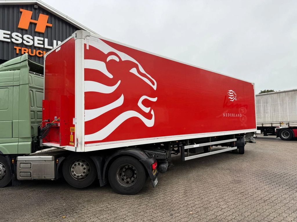 Groenewegen DRO-12-10 B AS-1 Stuuras Dhollandia 2000KG Zelfsmeersysteem NL Trailer