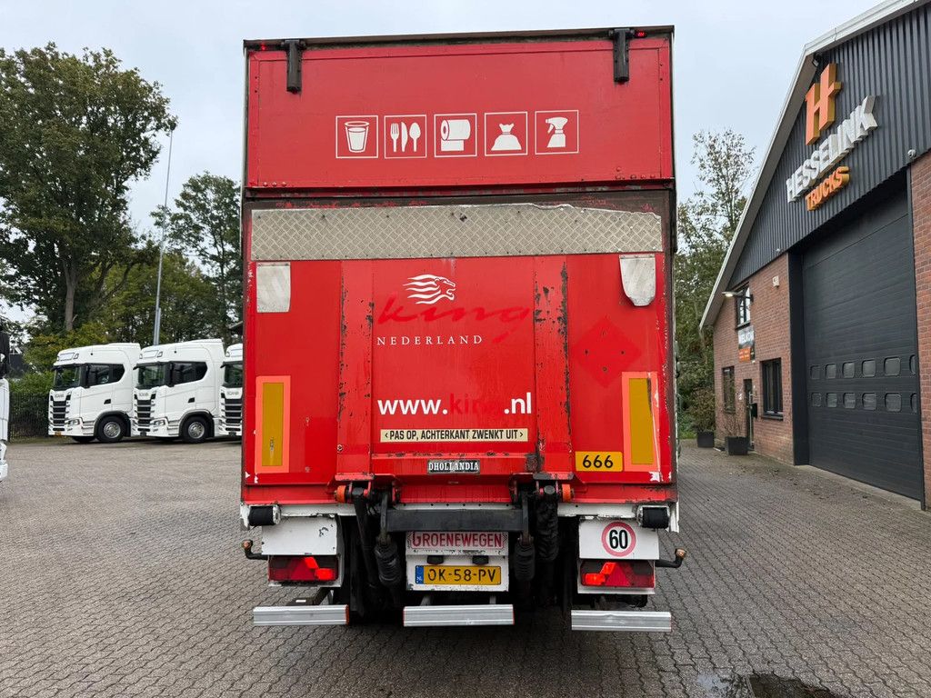 Groenewegen DRO-12-10 B AS-1 Stuuras Dhollandia 2000KG Zelfsmeersysteem NL Trailer