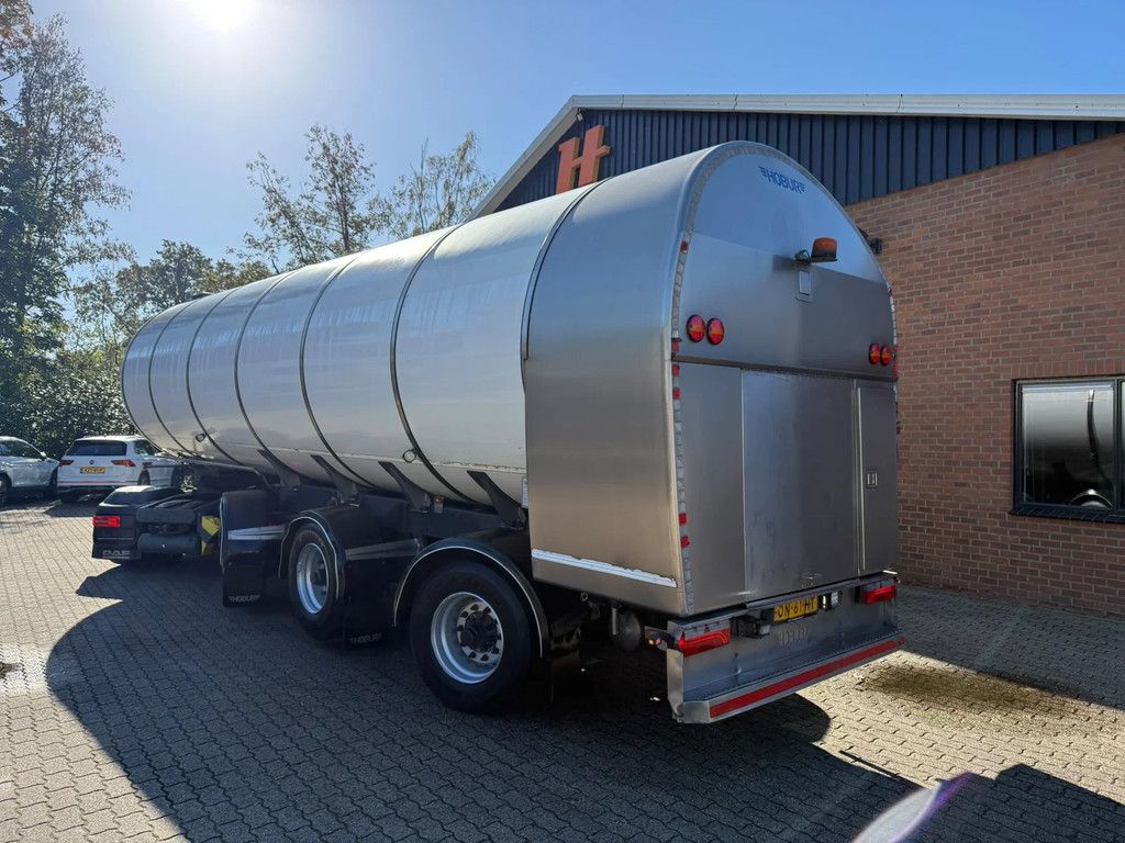 Hobur O-3-45 T 34.500L RVS/Edelstahl Melk/Milch/Food/Lebensmittel 2x Stuuras APK/TUV 5-2027