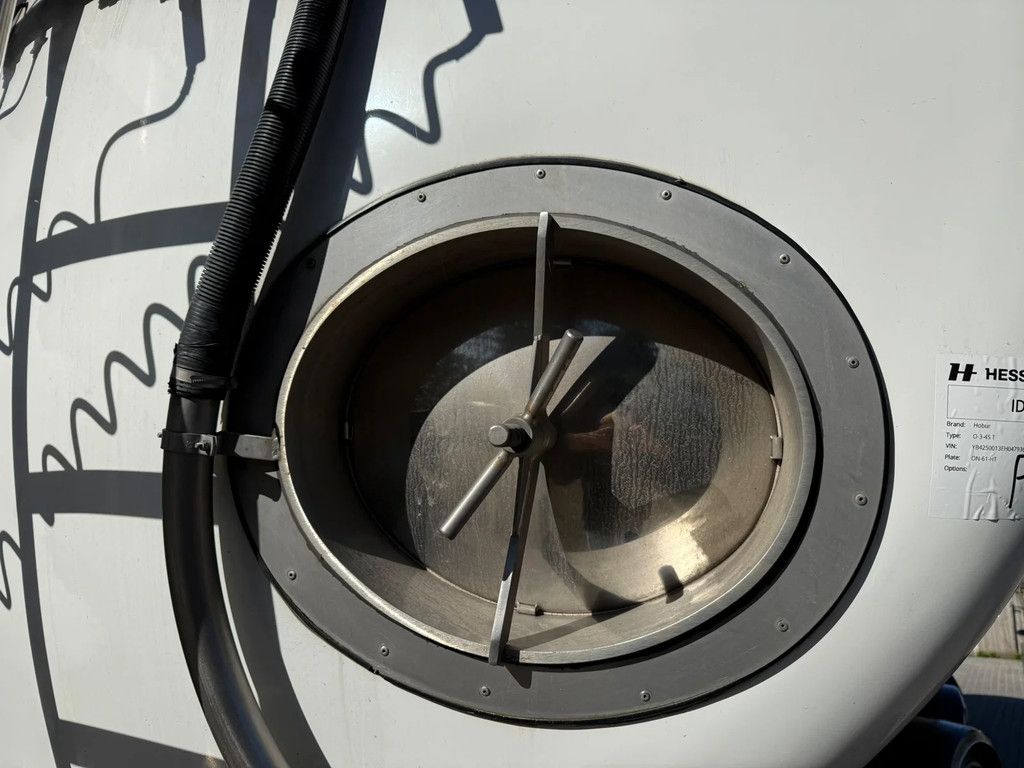 Hobur O-3-45 T 34.500L RVS/Edelstahl Melk/Milch/Food/Lebensmittel 2x Stuuras APK/TUV 5-2027