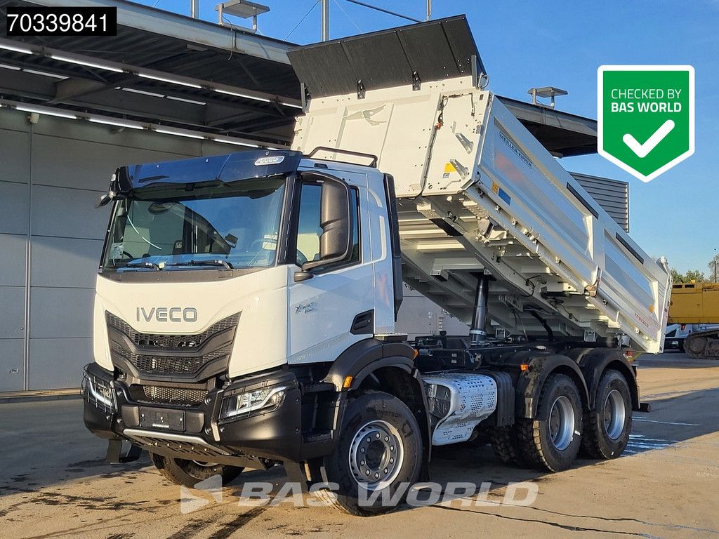 Iveco X-Way 540 6X4 NEW! MEILLER D316 Trigenius 3-way tipper Full Steel Big-Axle Retarder Euro 6