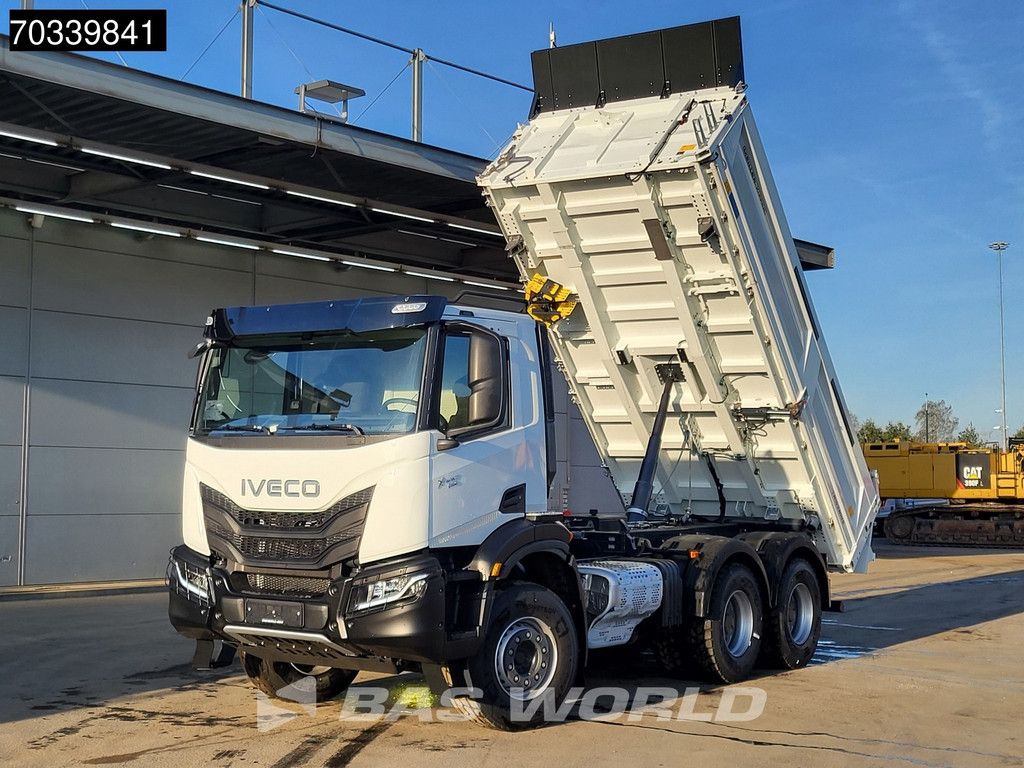 Iveco X-Way 540 6X4 NEW! MEILLER D316 Trigenius 3-way tipper Full Steel Big-Axle Retarder Euro 6