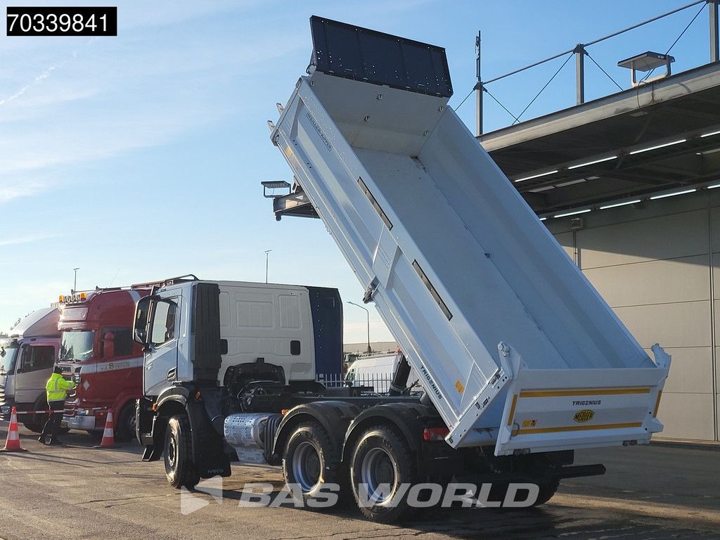 Iveco X-Way 540 6X4 NEW! MEILLER D316 Trigenius 3-way tipper Full Steel Big-Axle Retarder Euro 6