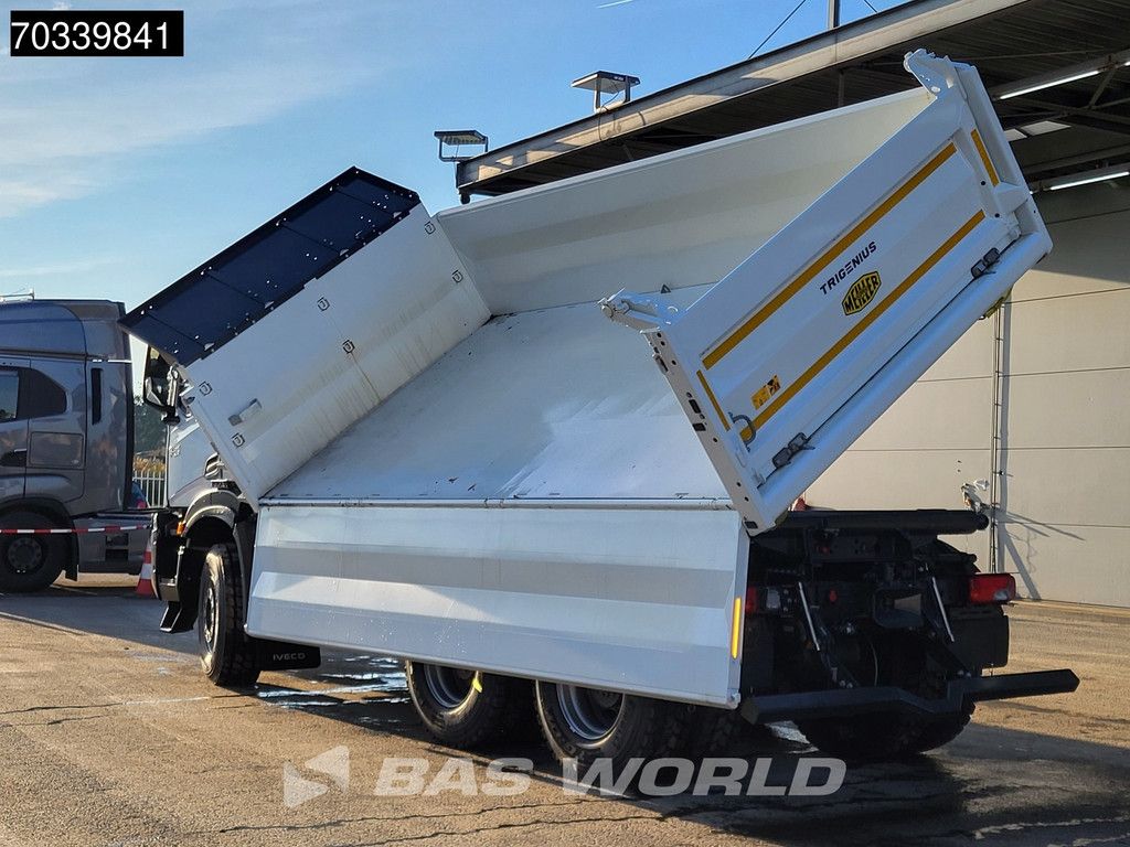 Iveco X-Way 540 6X4 NEW! MEILLER D316 Trigenius 3-way tipper Full Steel Big-Axle Retarder Euro 6