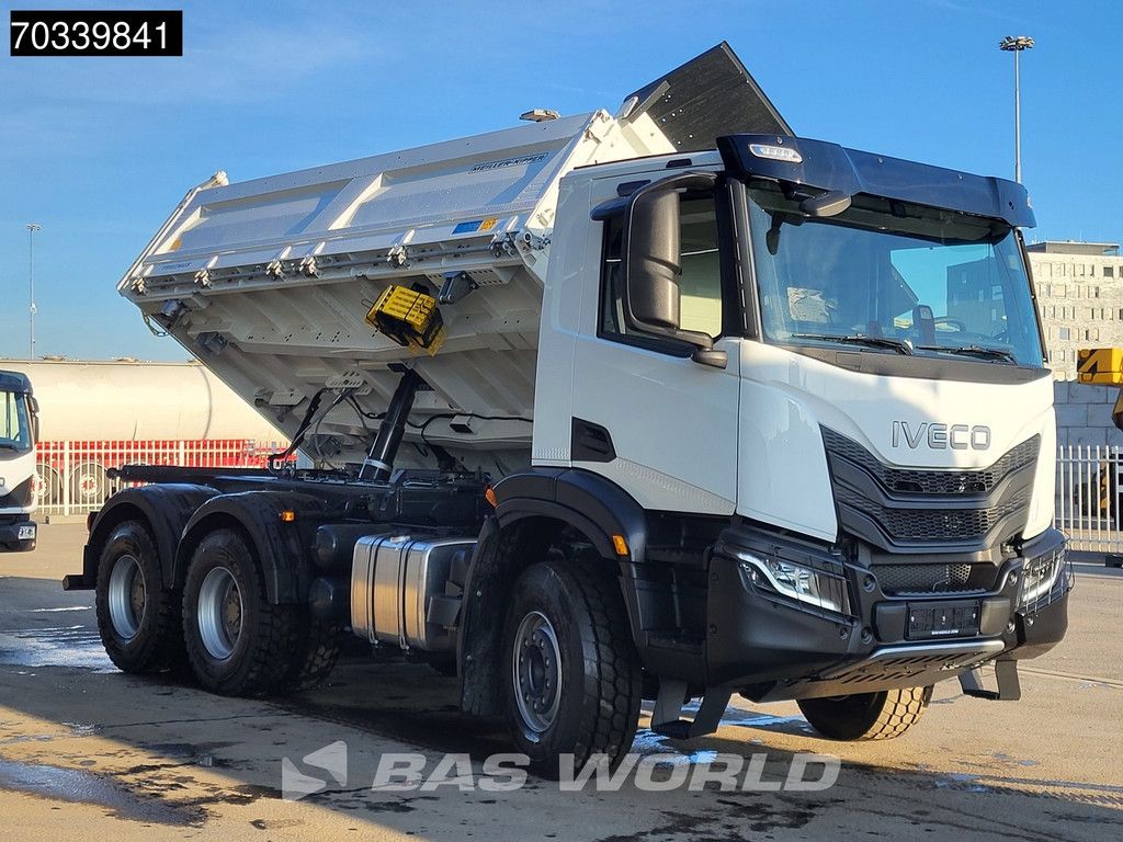 Iveco X-Way 540 6X4 NEW! MEILLER D316 Trigenius 3-way tipper Full Steel Big-Axle Retarder Euro 6