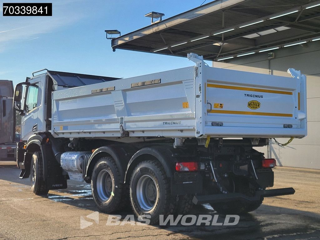 Iveco X-Way 540 6X4 NEW! MEILLER D316 Trigenius 3-way tipper Full Steel Big-Axle Retarder Euro 6