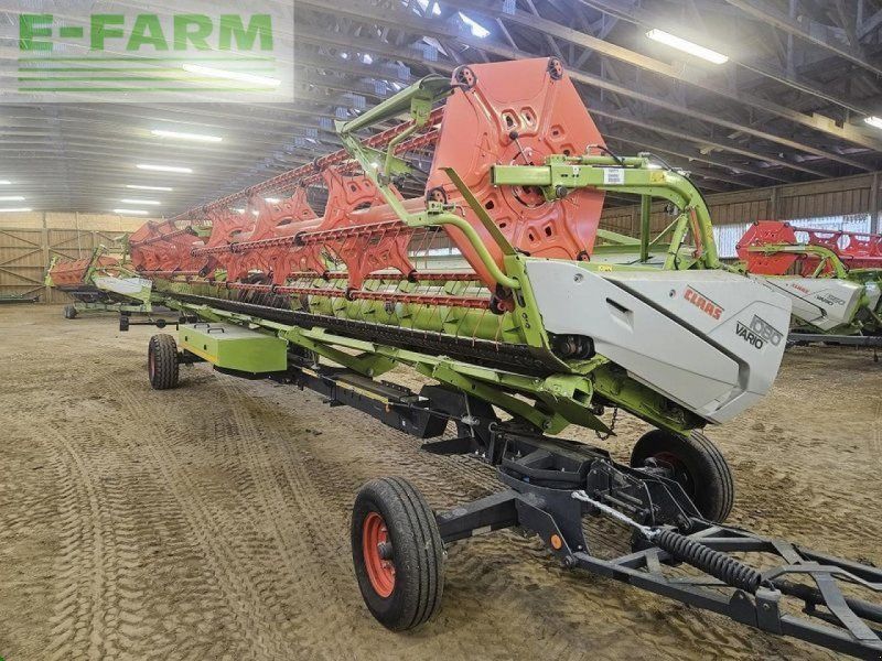 Claas vario 1080 + rapstrenner + transportwagen