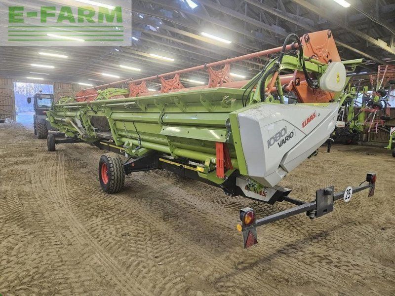 Claas vario 1080 + rapstrenner + transportwagen