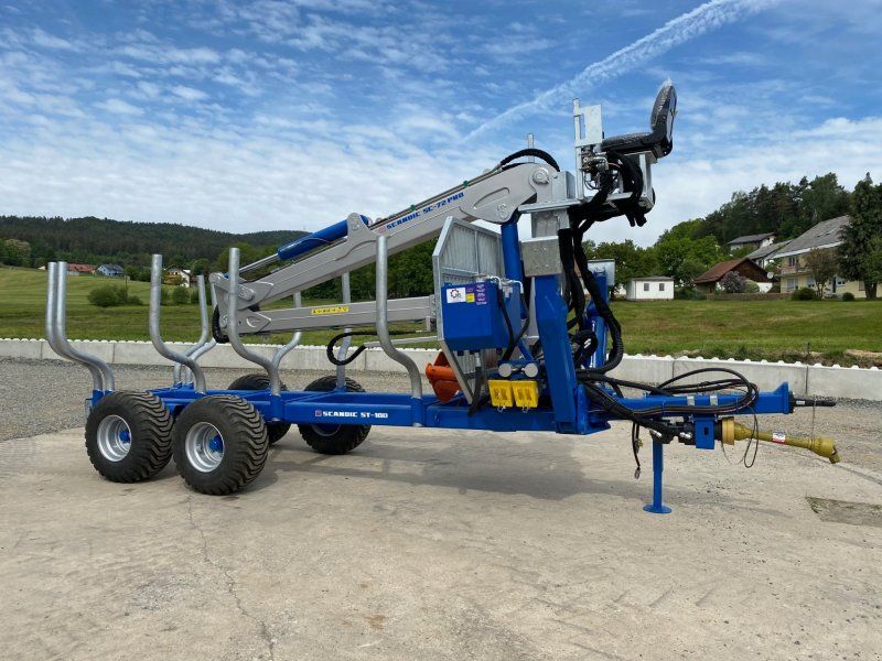 Scandic ST-10D 13t 7,9m Kran 850kg Hubkraft Druckluft Hochsitz