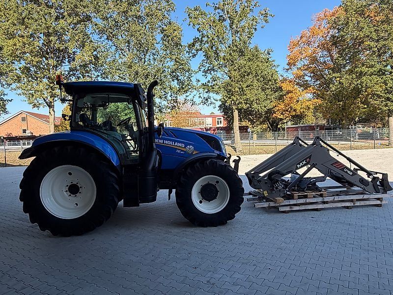 New Holland T6.180 EC mit Frontlader+FKH+DL+Klima+ gef. Vorderachse