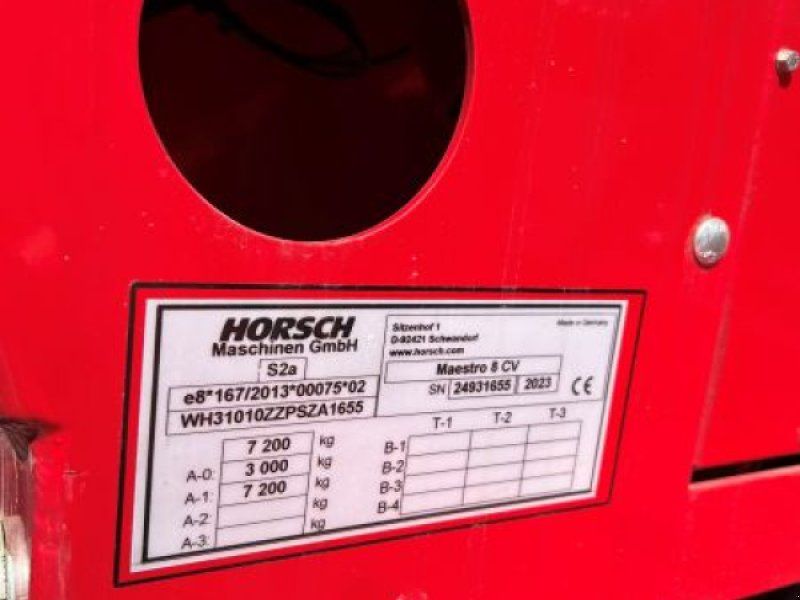 Horsch MAESTRO 8.75 CV EINZELK