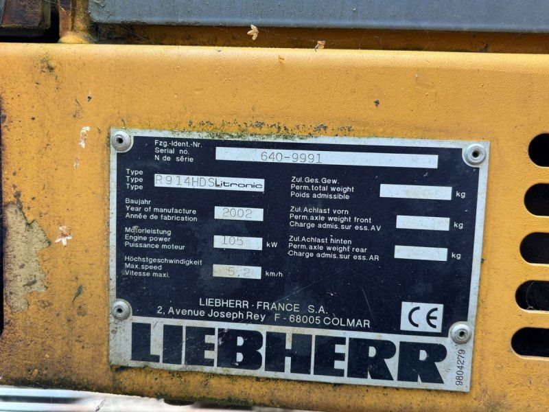 Liebherr R914HDS Litronic