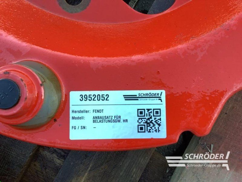 Fendt ANBAUSATZ FÜR BELASTUNGSGEWICHTE HR