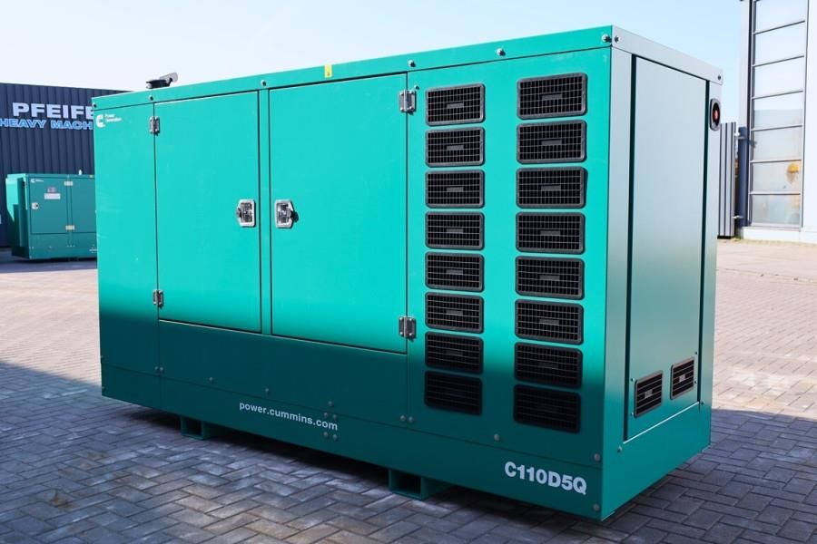 Cummins C110D5Q Declaration of Conformity, Diesel, 110kVA,