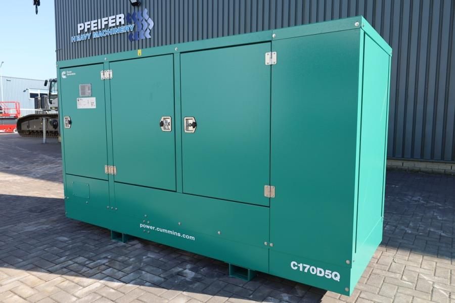 Cummins C170D5Q Declaration of Conformity, Diesel, 170kVA,