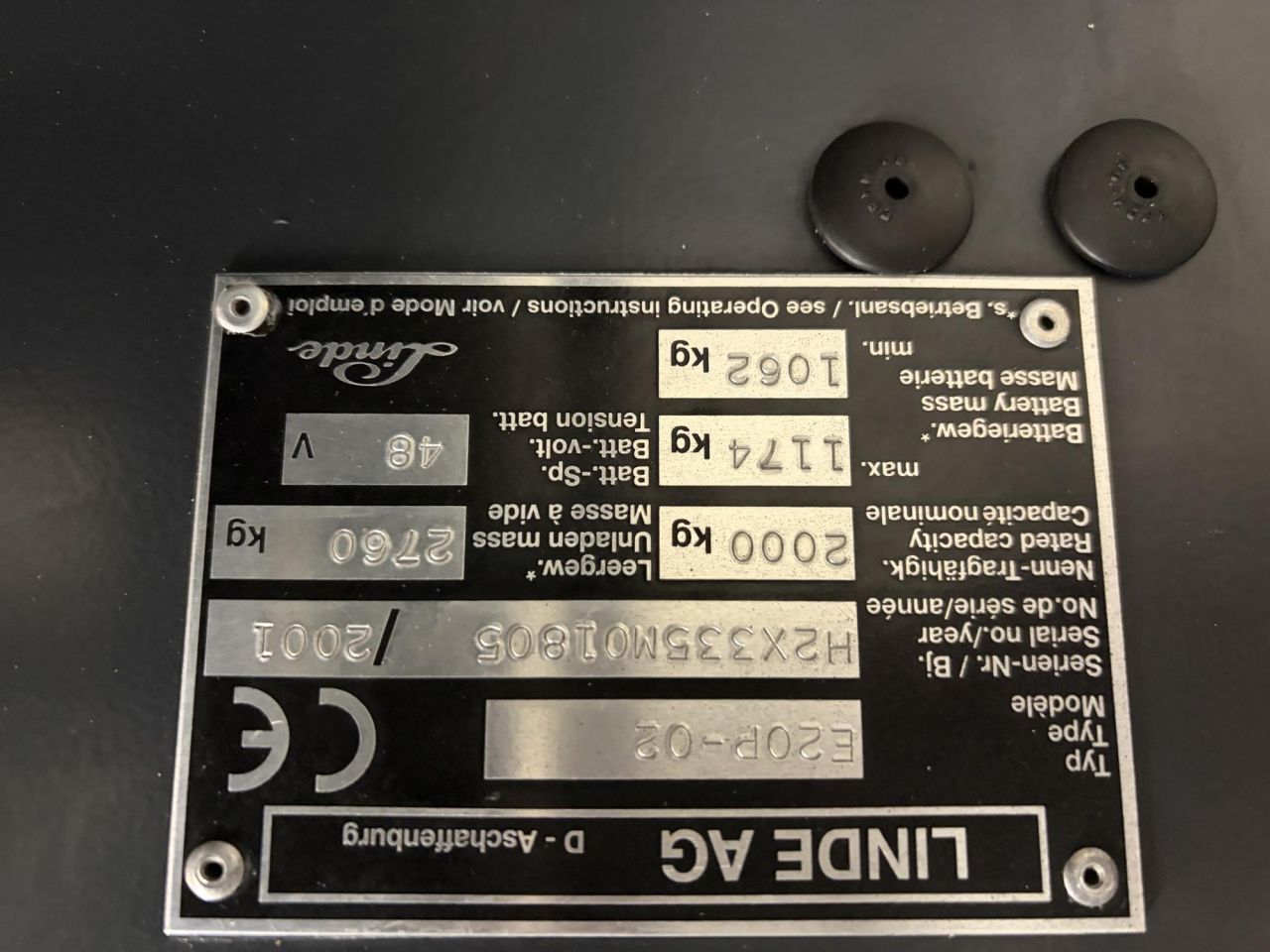 Linde E20P-02-335