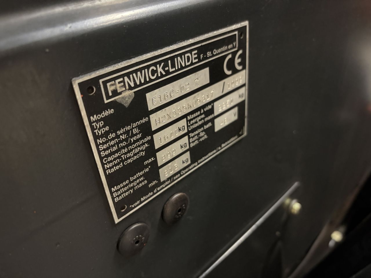 Linde E16C-02-335