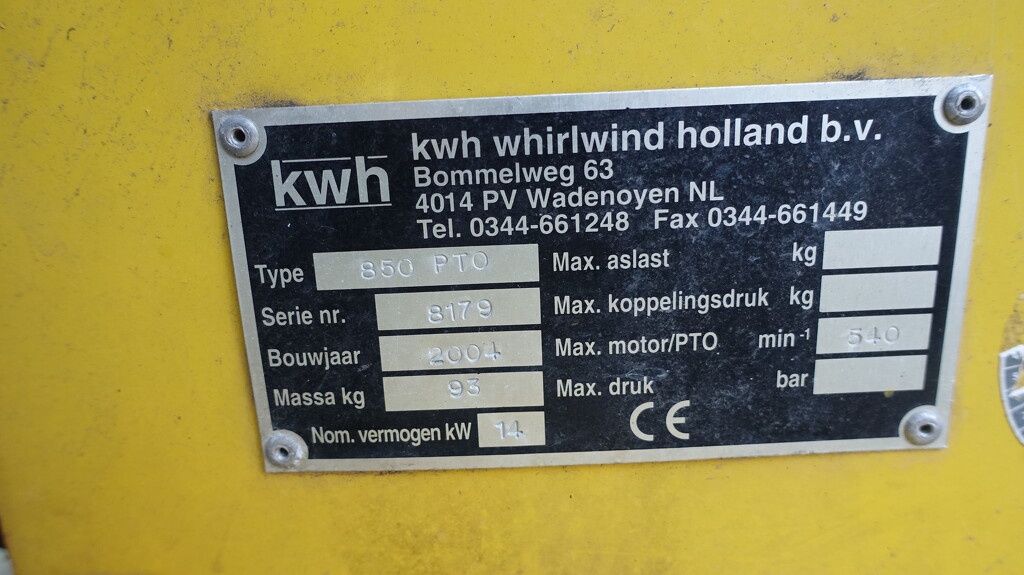 KWH 850 Bladblazer