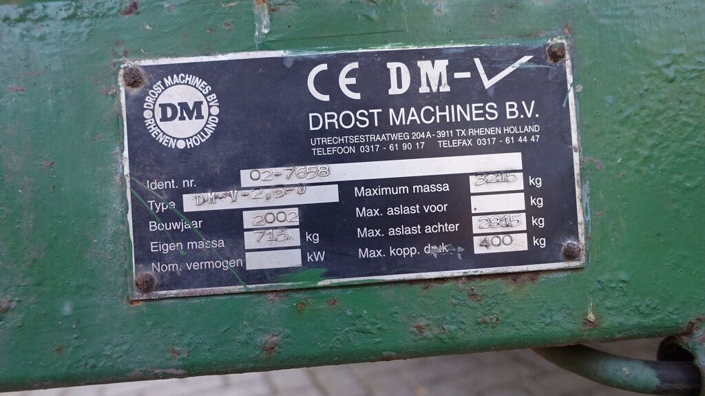 DMV Kipper 2.5ton