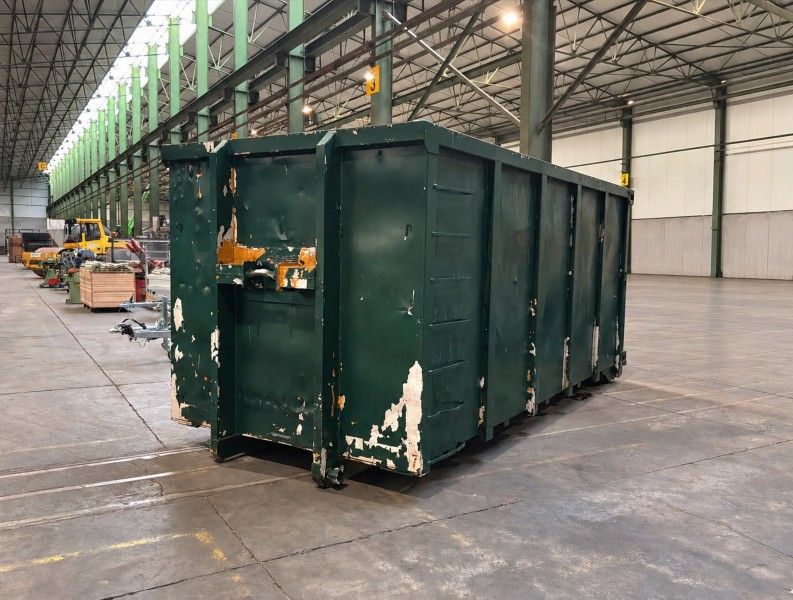 Sheet-steel roll-off container