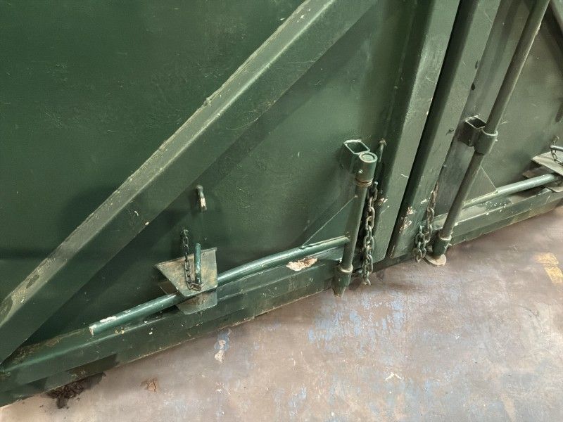 Sheet-steel roll-off container