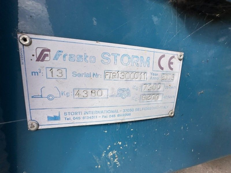 2003 Frasto Storm Feed Mixer