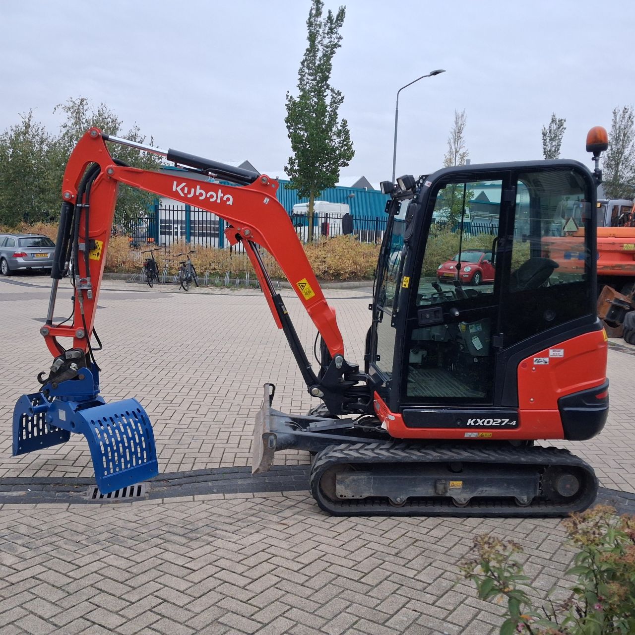 Kubota KX027-4 Minigraver met Sorteergrijper.