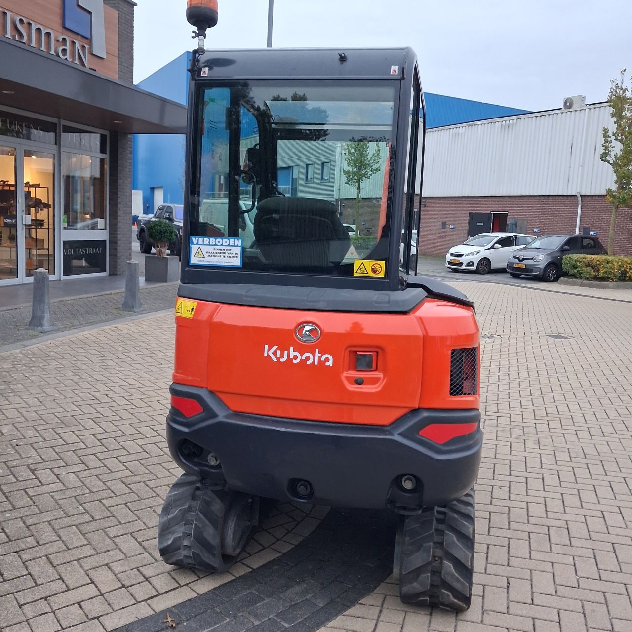 Kubota KX027-4 Minigraver met Sorteergrijper.